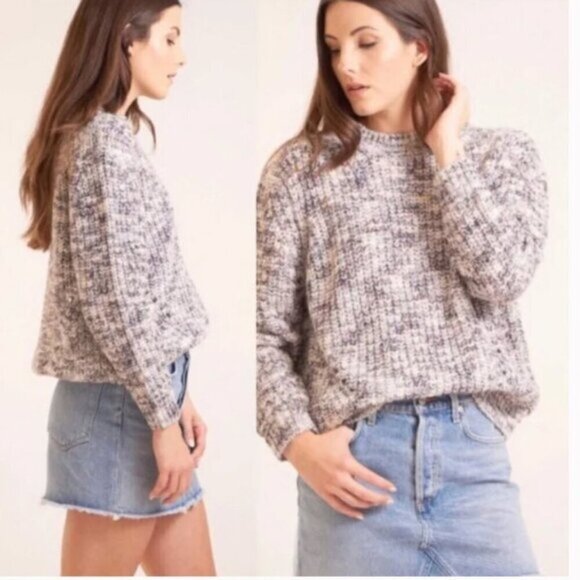 Rails Lux Kaleidoscope Oversized Fit Chunky Knit Sweater - Picture 2 of 15